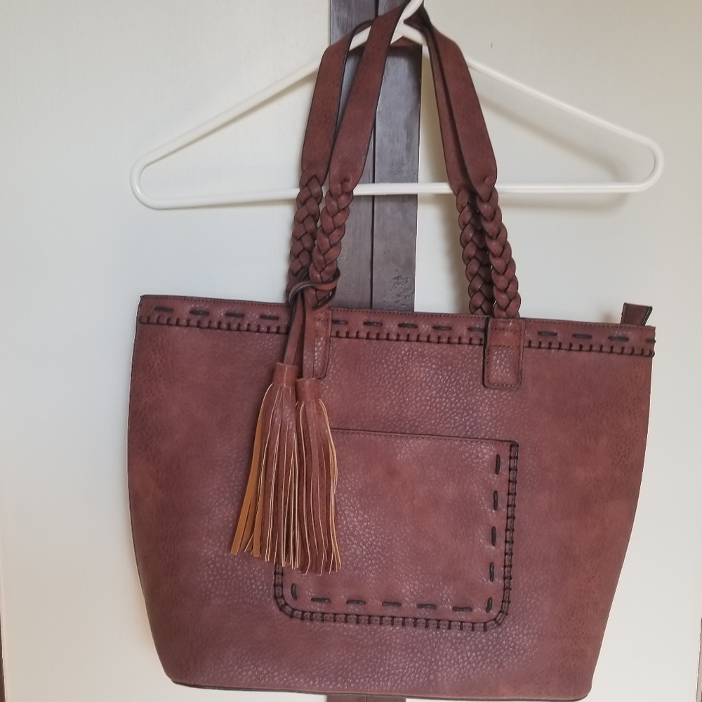 Concealed Carry Cora Stitched Tote by Lady Conceal